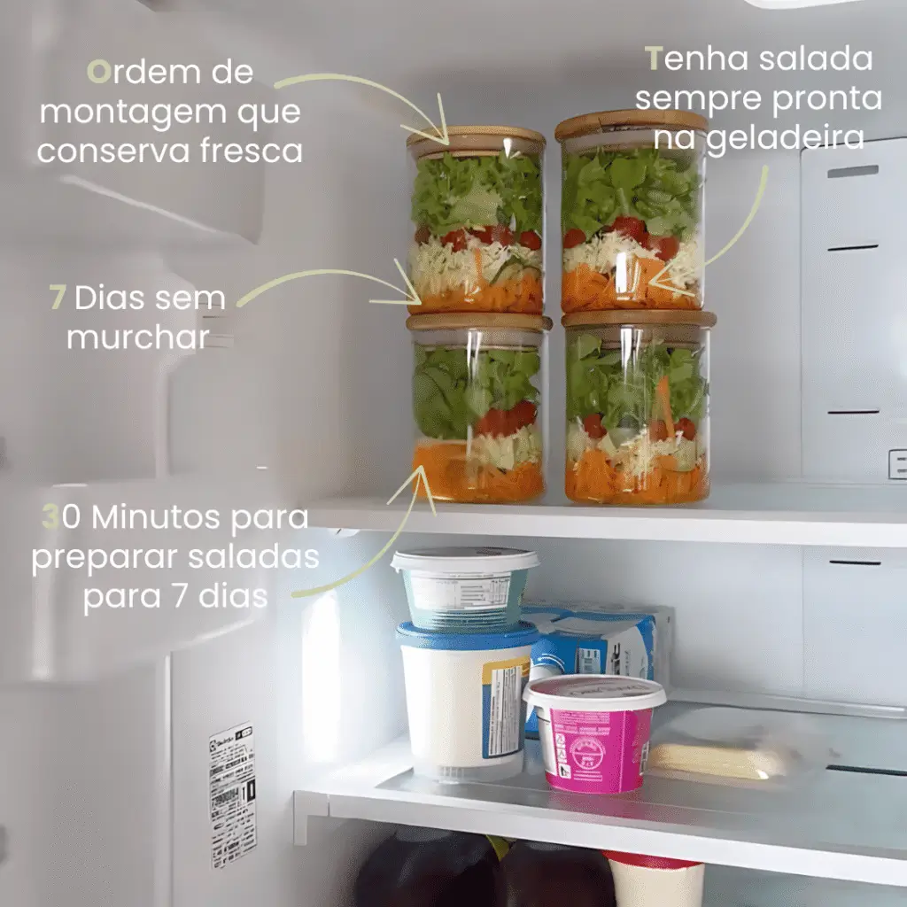 Método das camadas — ordem de montagem que conserva fresca por 7 dias